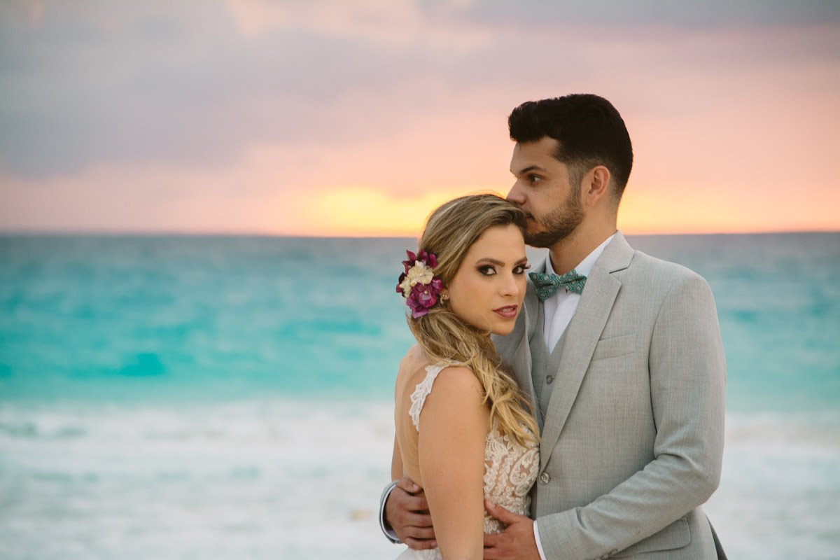 fotografia de casamento em cancun